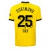 Billige Borussia Dortmund Niklas Sule #25 Hjemmebane Fodboldtrøjer 2023-24 Kortærmet